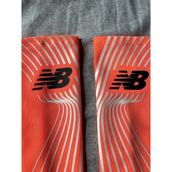 New Balance 2023 Pro Elite Issue Prodigy Track Racing Orange Arm Sleeves Size XS - Picture 2 of 15